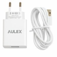 Chargeur Smartphone Aulex Avec Cable Lightning Blanc