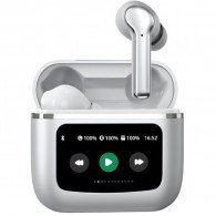 Écouteur Sans Fil ANC Avec Afficheur Blanc