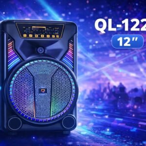 Haut Parleur Bluetooth QL-1220 12" 40 W Noir