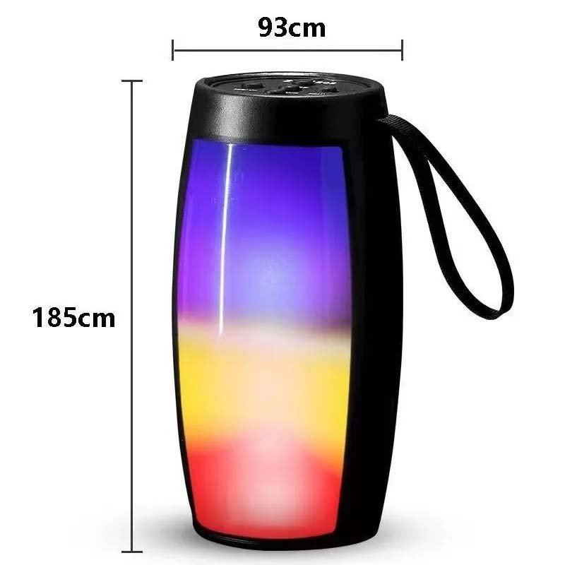 Haut Parleur Bluetooth ZQS 1202 RGB Noir