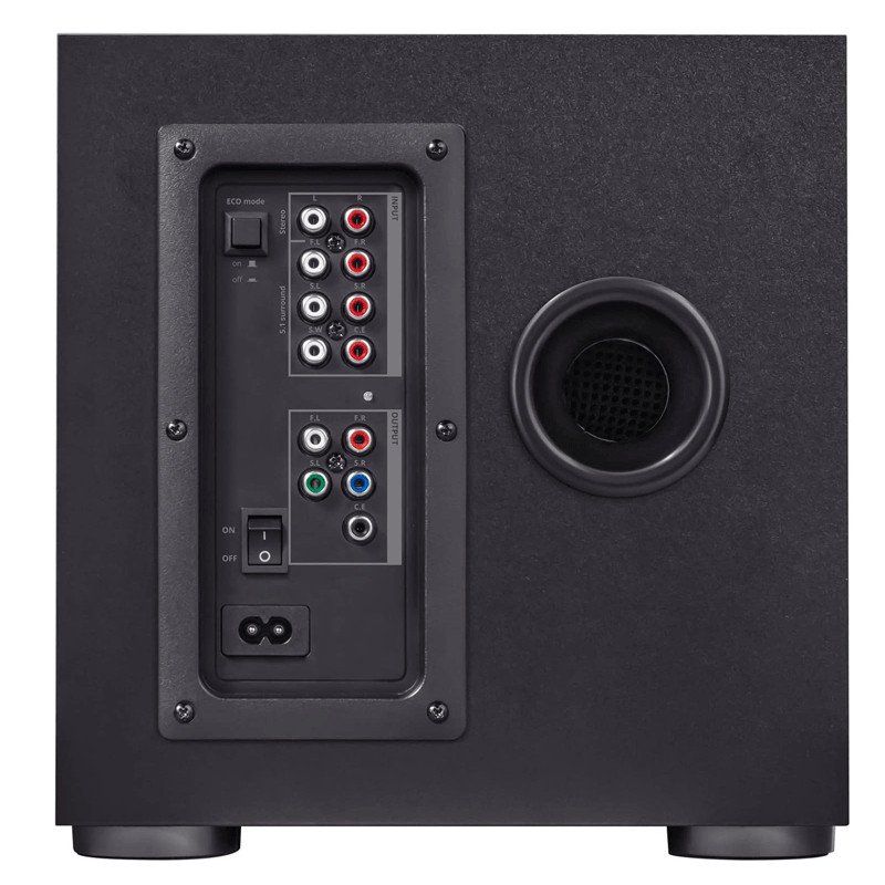 Haut Parleur Gamer Trust GXT 658 Tytan Surround 5.1 Noir