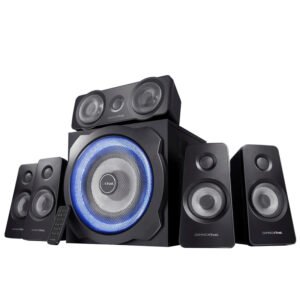 Haut Parleur Gamer Trust GXT 658 Tytan Surround 5.1 Noir