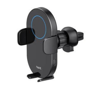Support Voiture & Chargeur Sans Fil Havit W3018 15W Noir